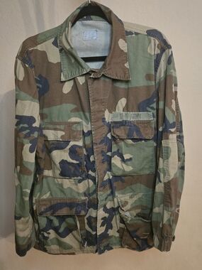U.S. Military Battle Dress Uniform (BDU) Jacket Vintage